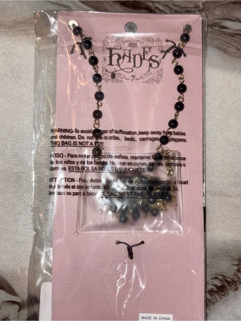 Melanie Martinez Toady Rosary- Official Hades Tour Merchandise. Rare Find! 🐸🍄🖤